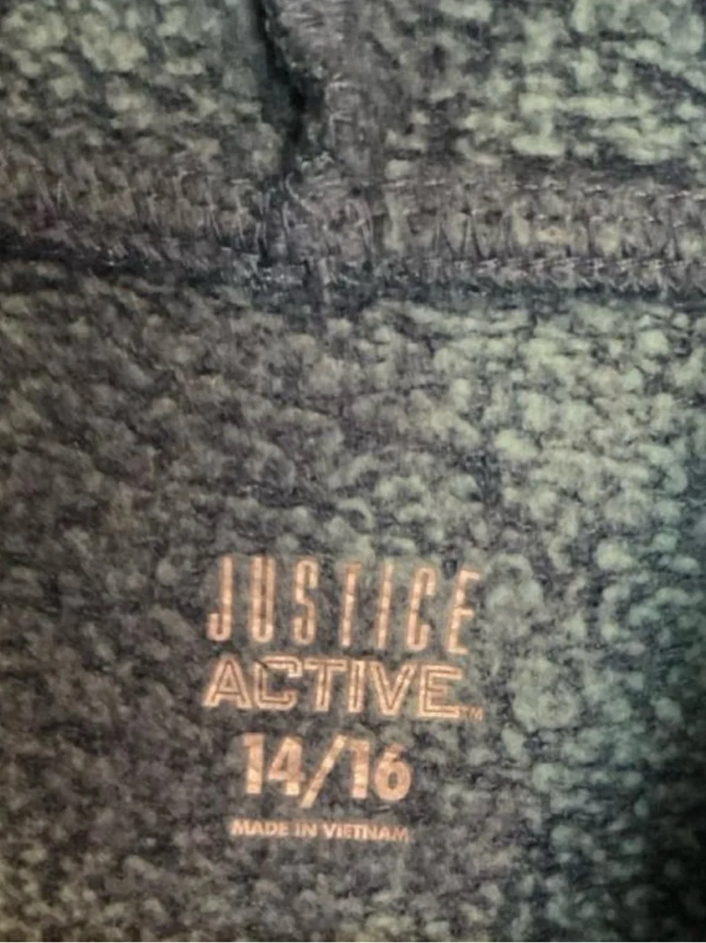 Justice Blue Tie-Dye Cowl Pullover Hoodie